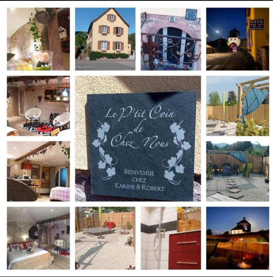 Le P'Tit Coin De Chez Nous Dambach-la-Ville Exterior foto